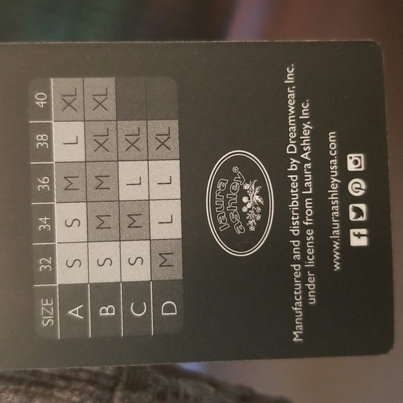 💕LAURA ASHLEY💕 Ribbed Bralette Set (2 Pk) S NWT - Picture 11 of 11